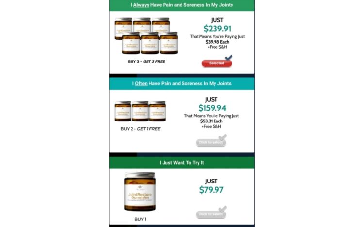 JointRestore Gummies - Image 2