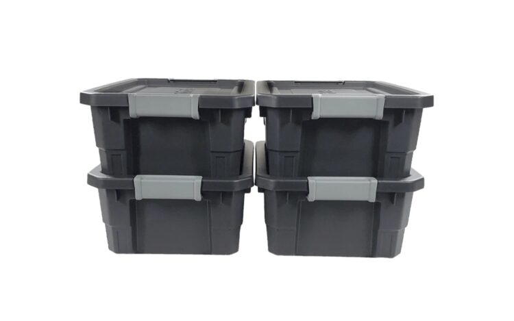 Small 4-Gallon Water-Resistant Stackable Storage Totes: Reviewing the Latest Research