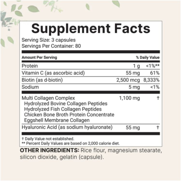 Micro Ingredients Multi Collagen Complex - Image 2