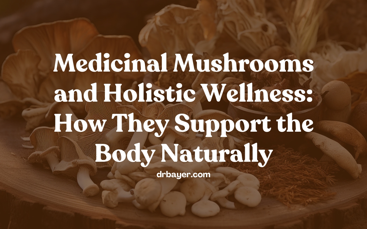 Medicinal Mushrooms and Holistic Wellness: How They Support the Body ...