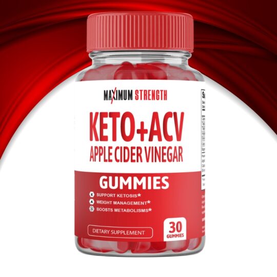 Maximum Strength Keto + ACV Gummies