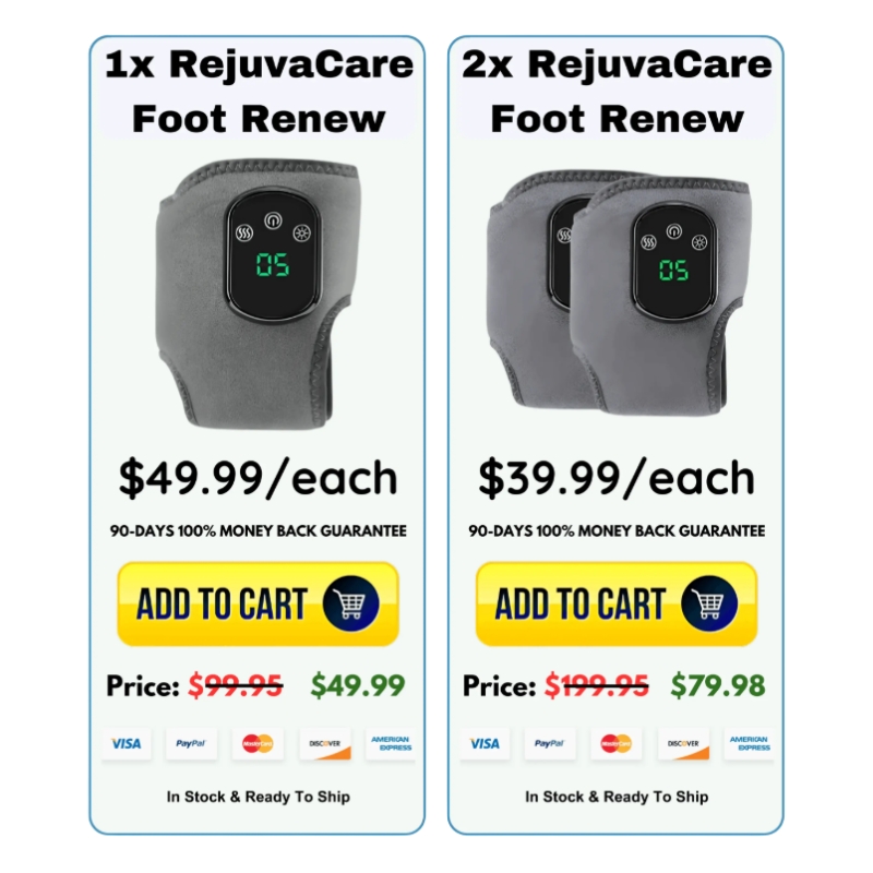 RejuvaCare FootRenew Triple Method Massager - Image 2